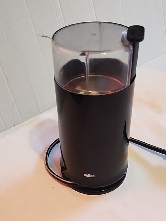 Other - Braun Electric Coffee Grinder - Black